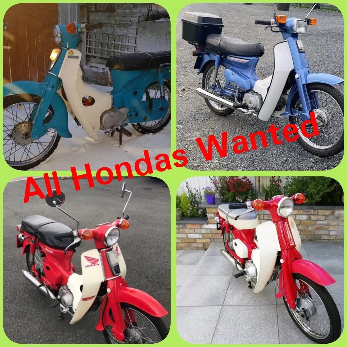 Hondas W&NTED any condition 🏍️🌟 - Image 2