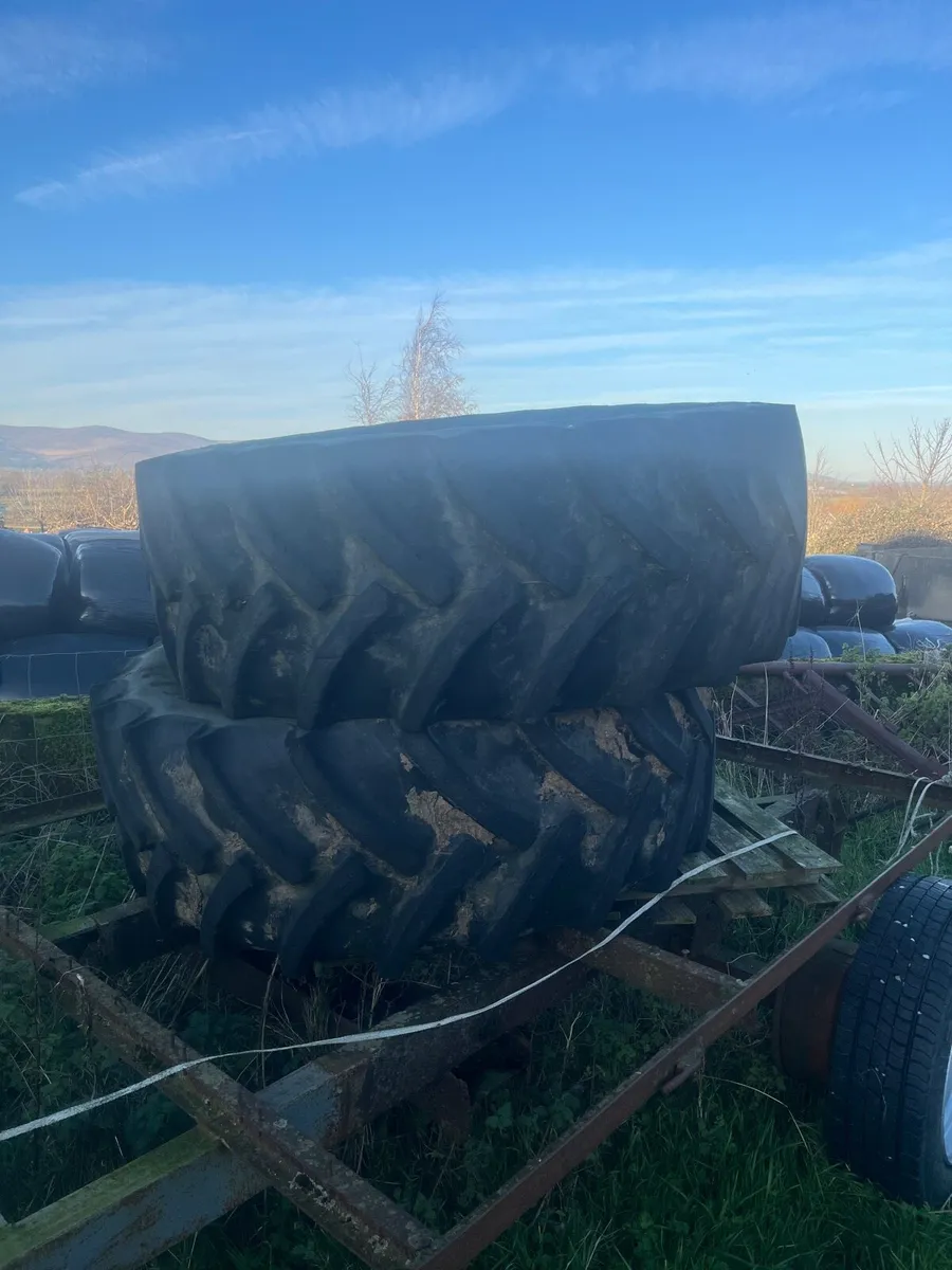 Used Continental tractor tyres - Image 1