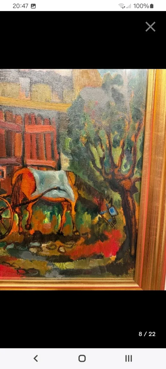 "Carriage with Horse"Alfredo Zanellato (1931-2021) - Image 3