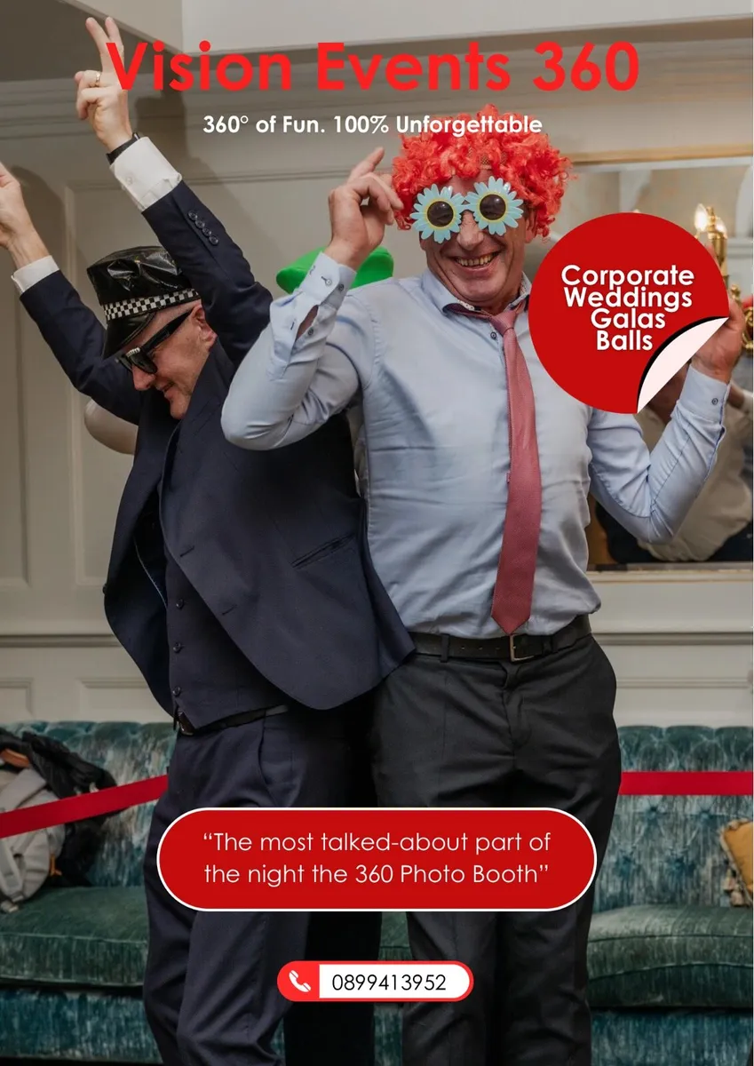 360 Photo Booth Wedding + Party Entertainment - Image 1