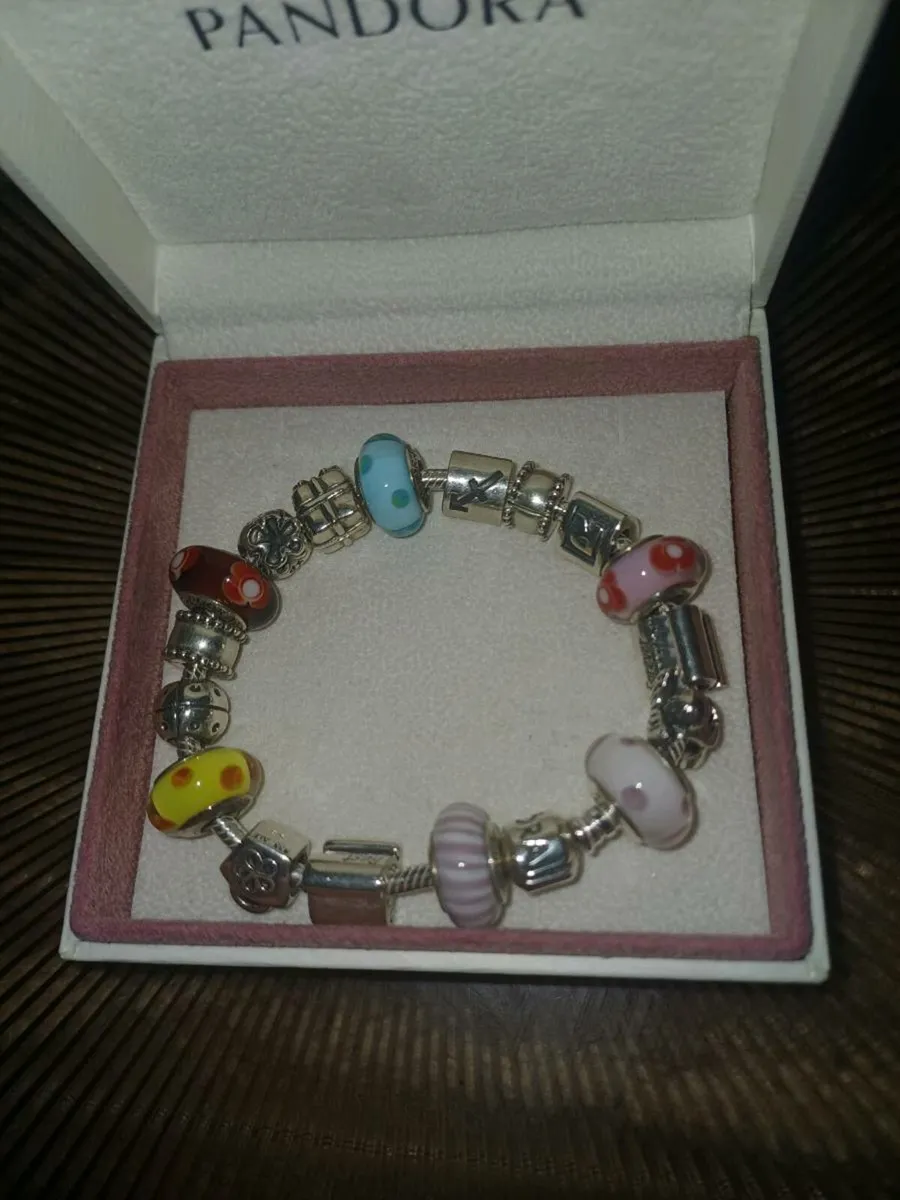 Pandora Bracelet & Charms - Image 1