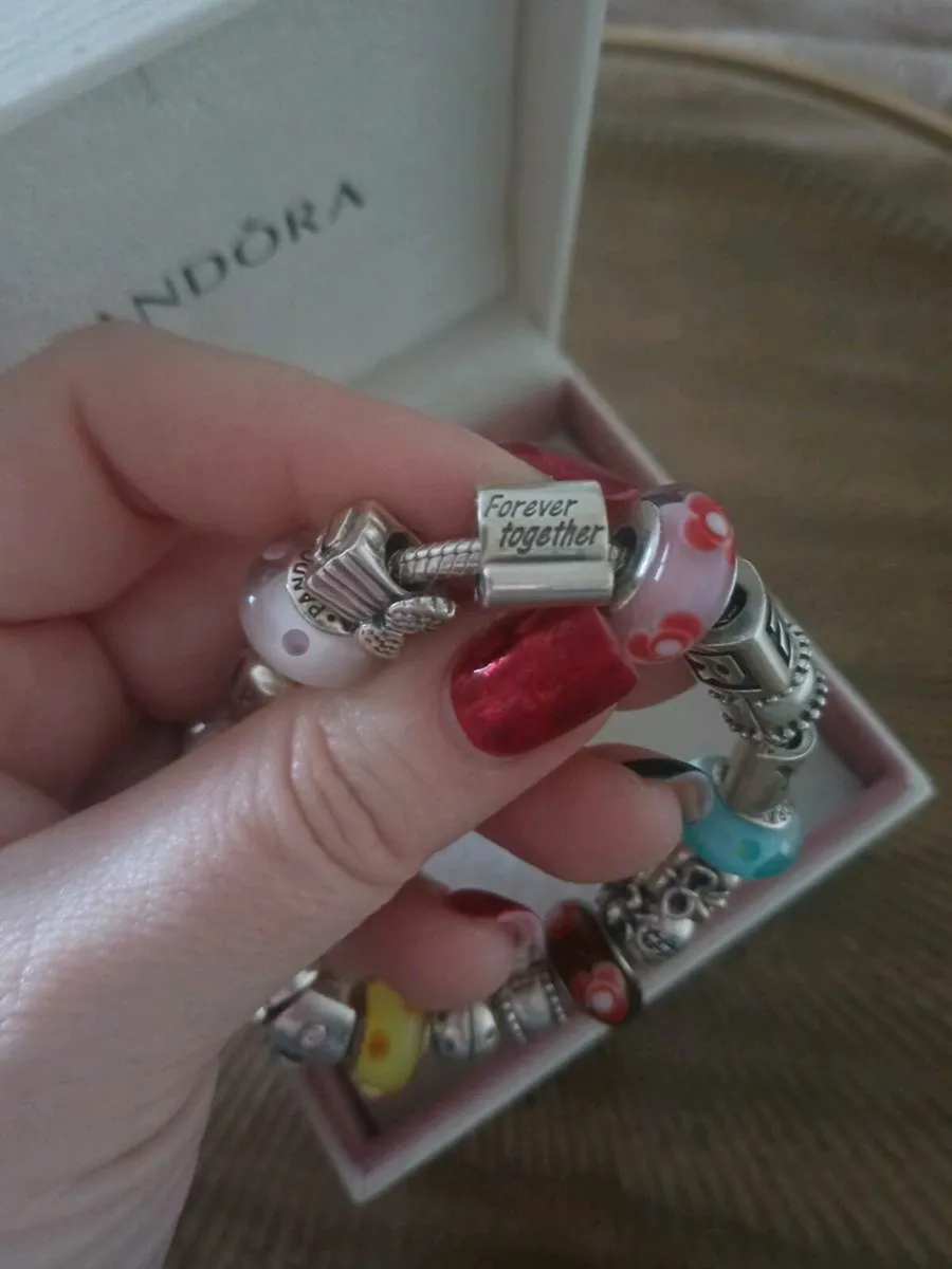 Pandora Bracelet & Charms - Image 2
