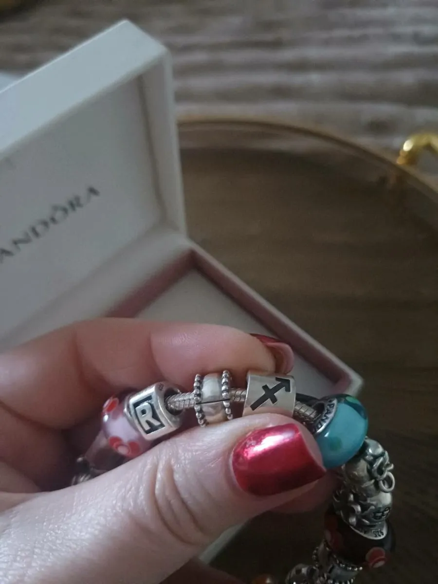 Pandora Bracelet & Charms - Image 4