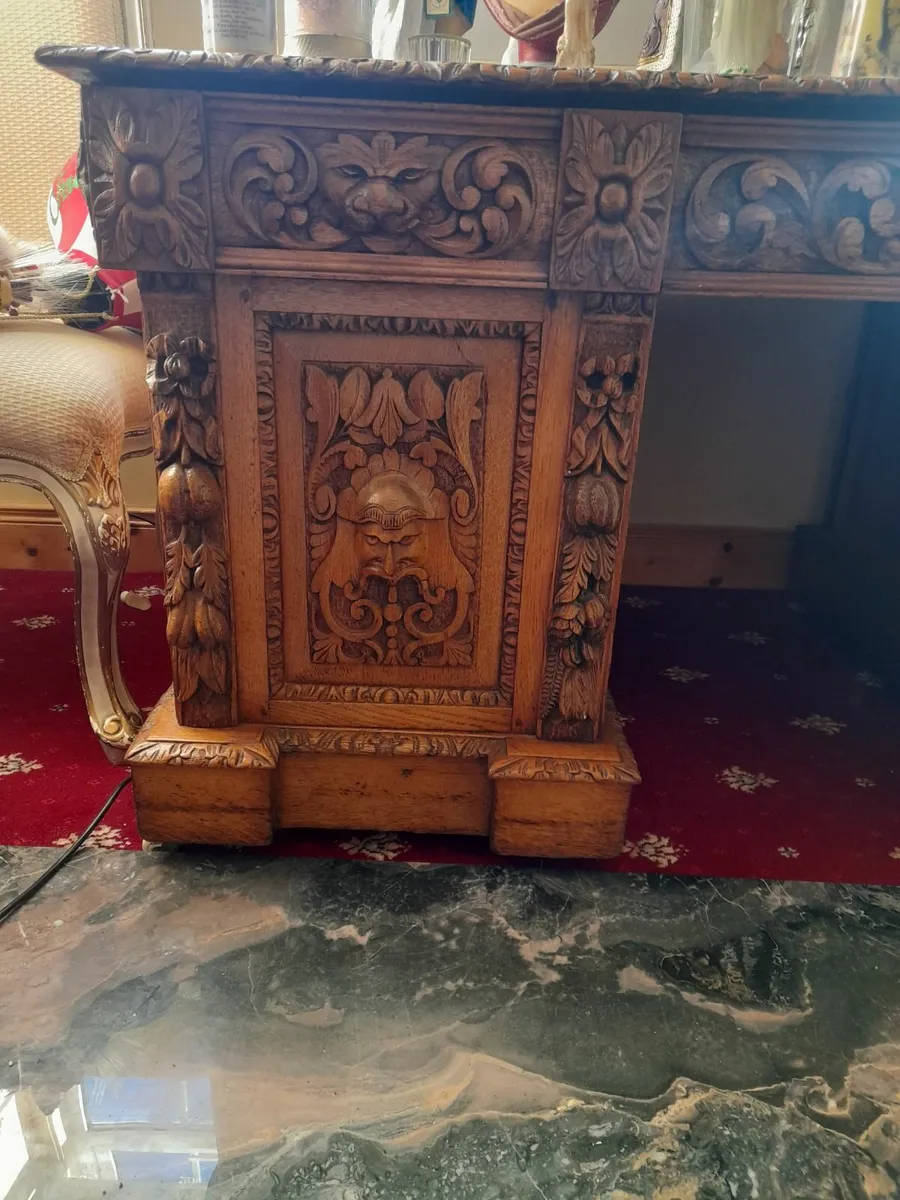 Antique writing bureau - Image 3