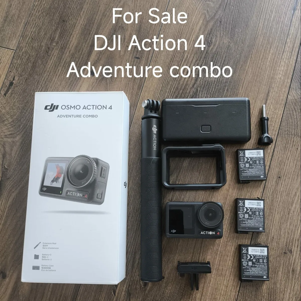 DJI Osmo Action 4 Adventure Combo + DJI Mic 1 - Image 1