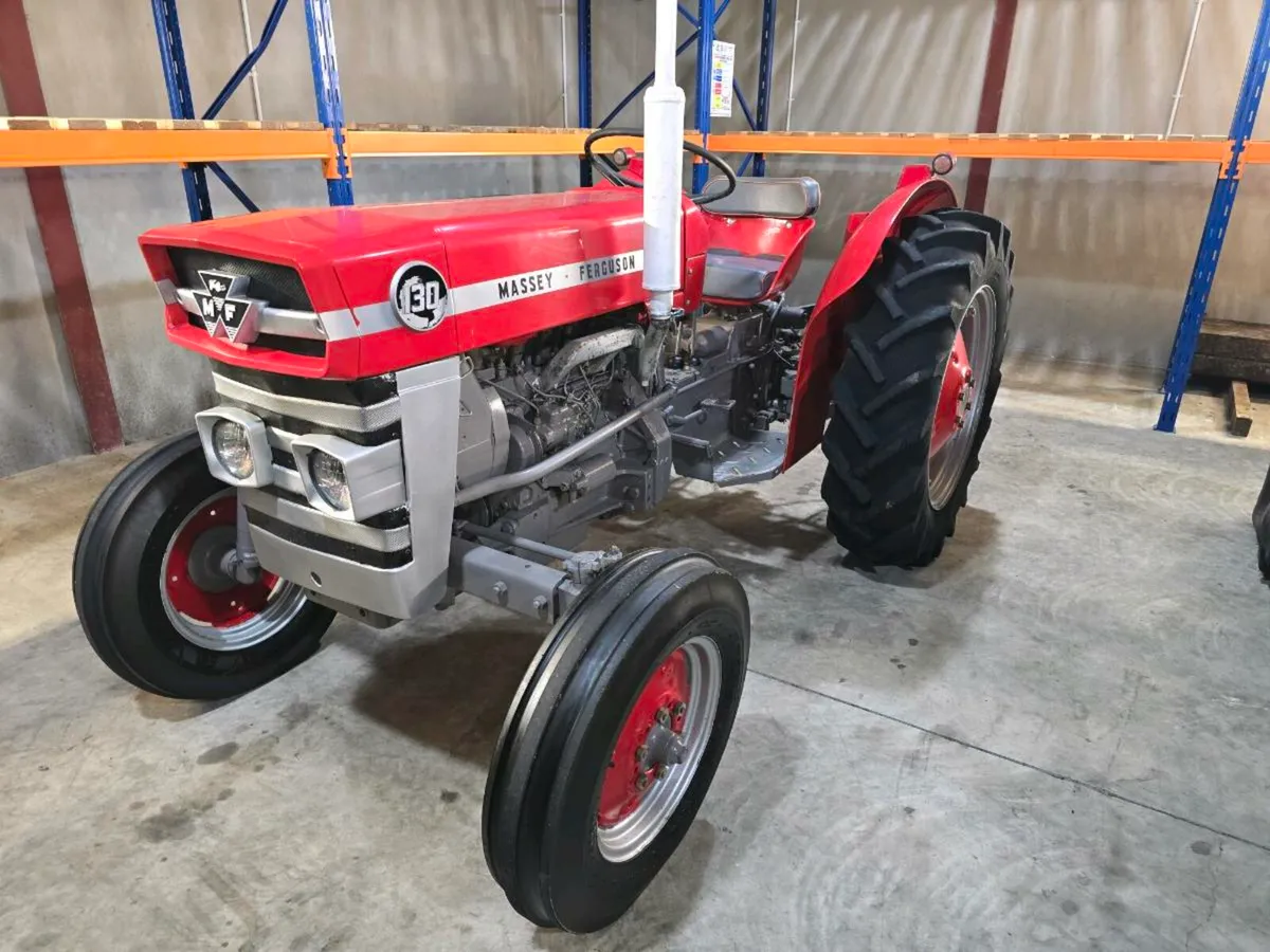 130 massey ferguson vintage tractor good order - Image 1