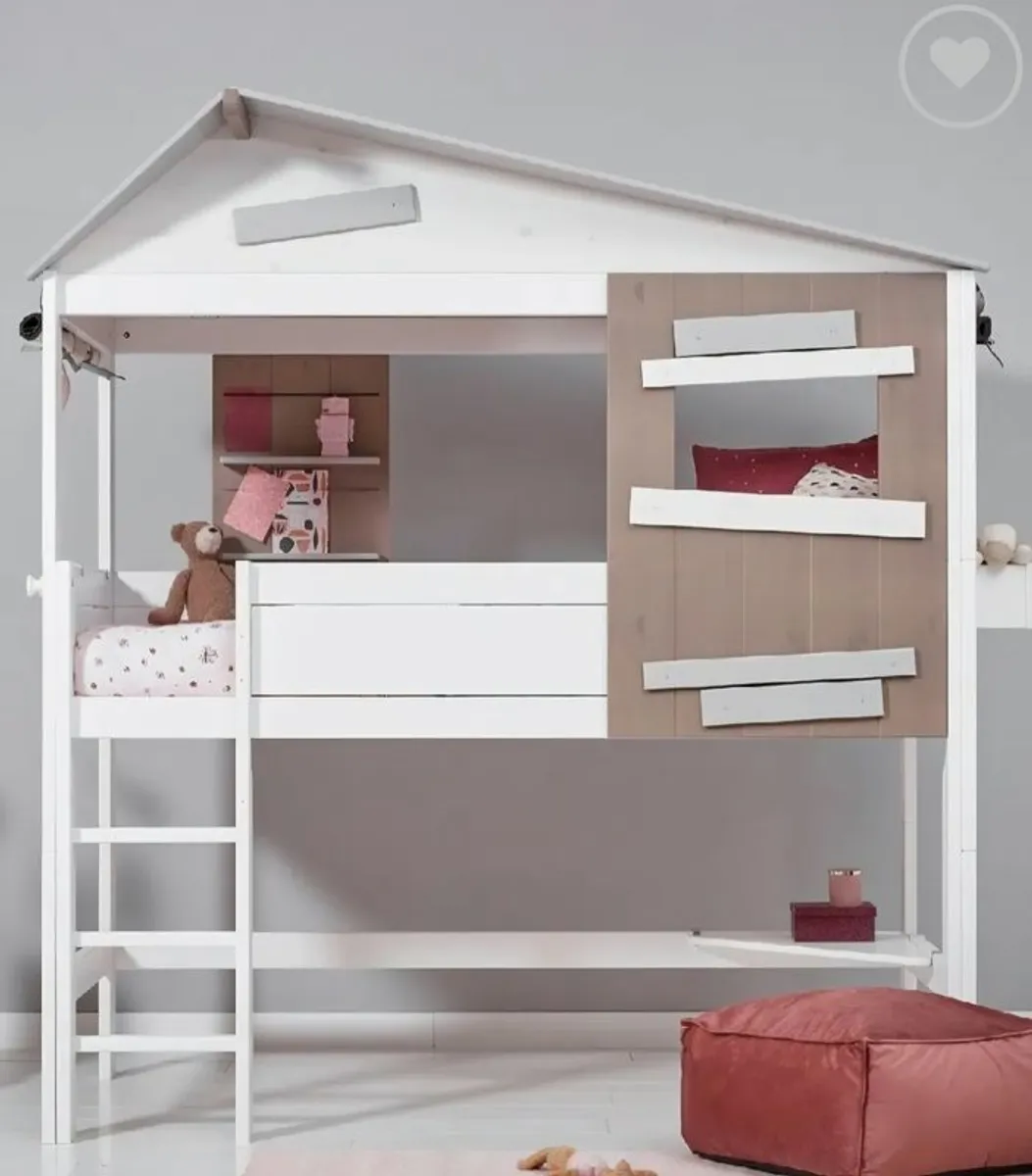 Lifetime Semi High Hideout children's bed. - Image 1