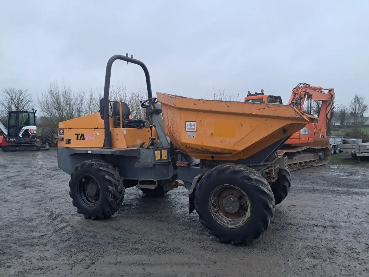 2015 Terex 6ton swivel skip dumper - Image 3