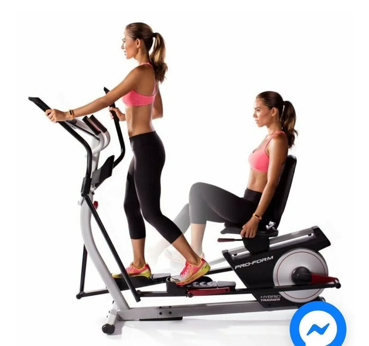 Recumbent exercise bike and cross trainer in 1 - Image 1