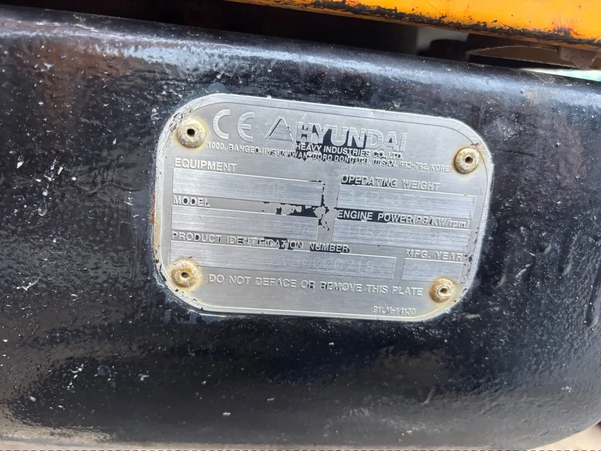 2016,HYUNDAI R140-9A - Image 4