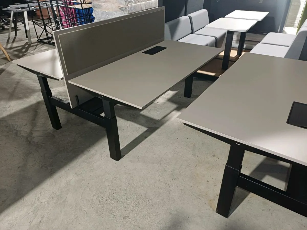Bene Double Office Desks - Image 4