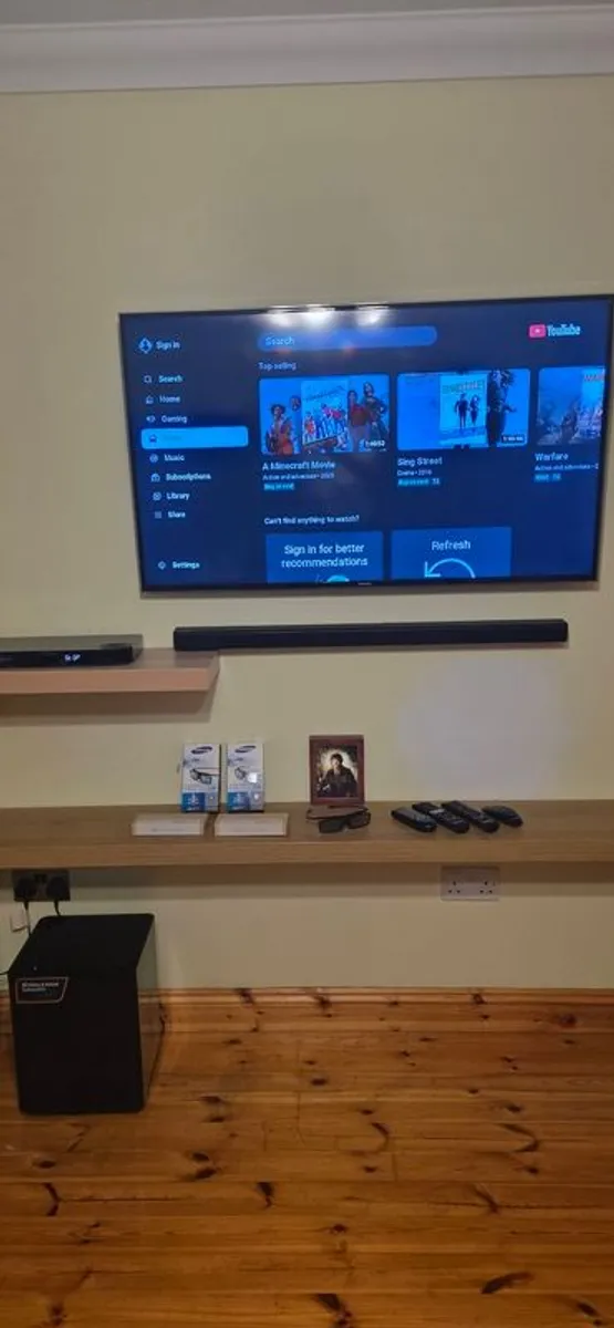 Samsung 48" 3d Complete Home Cinema. - Image 1