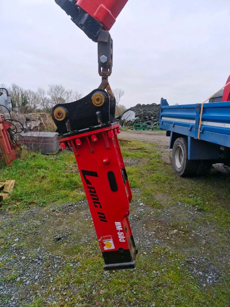 🔴LANCINI HM BREAKER🔴3&5 tonne - Image 2