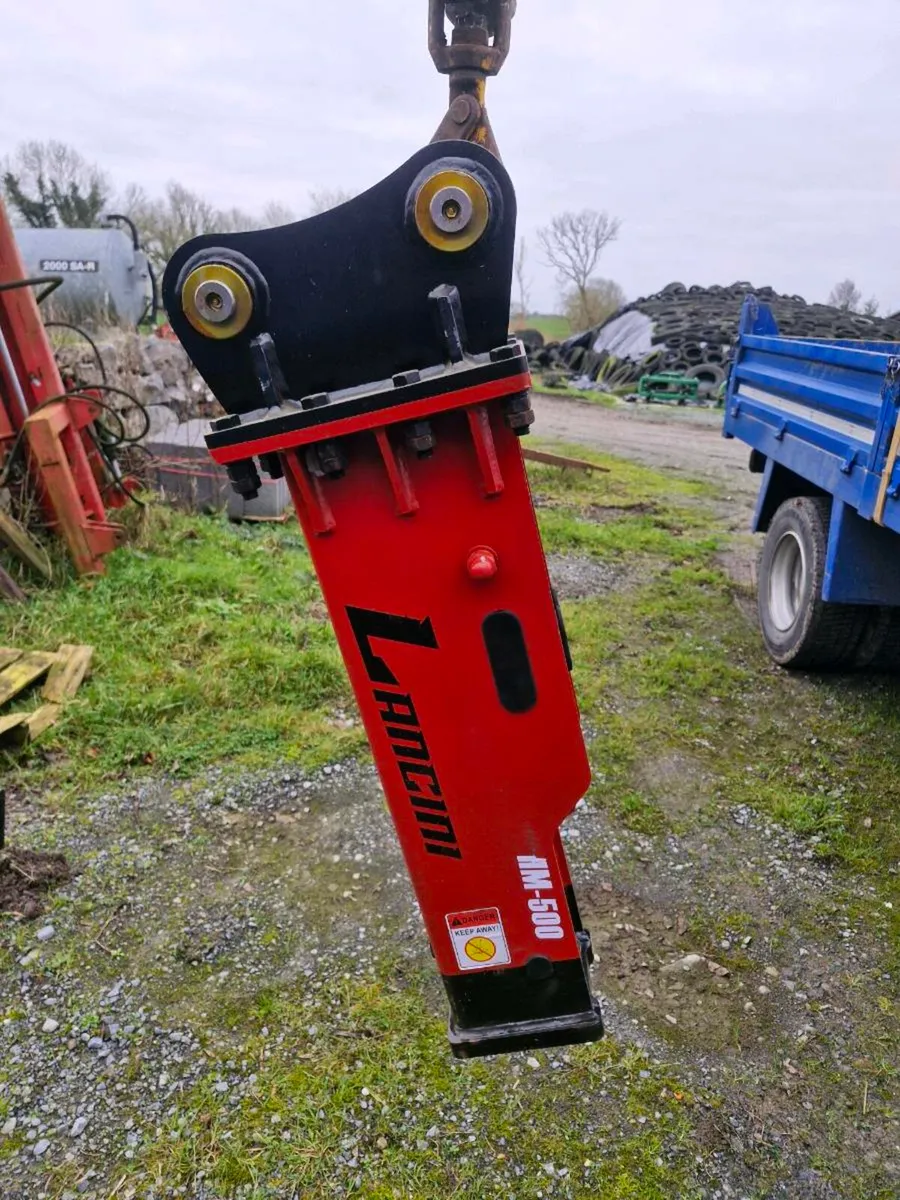 🔴LANCINI HM BREAKER🔴3&5 tonne - Image 3