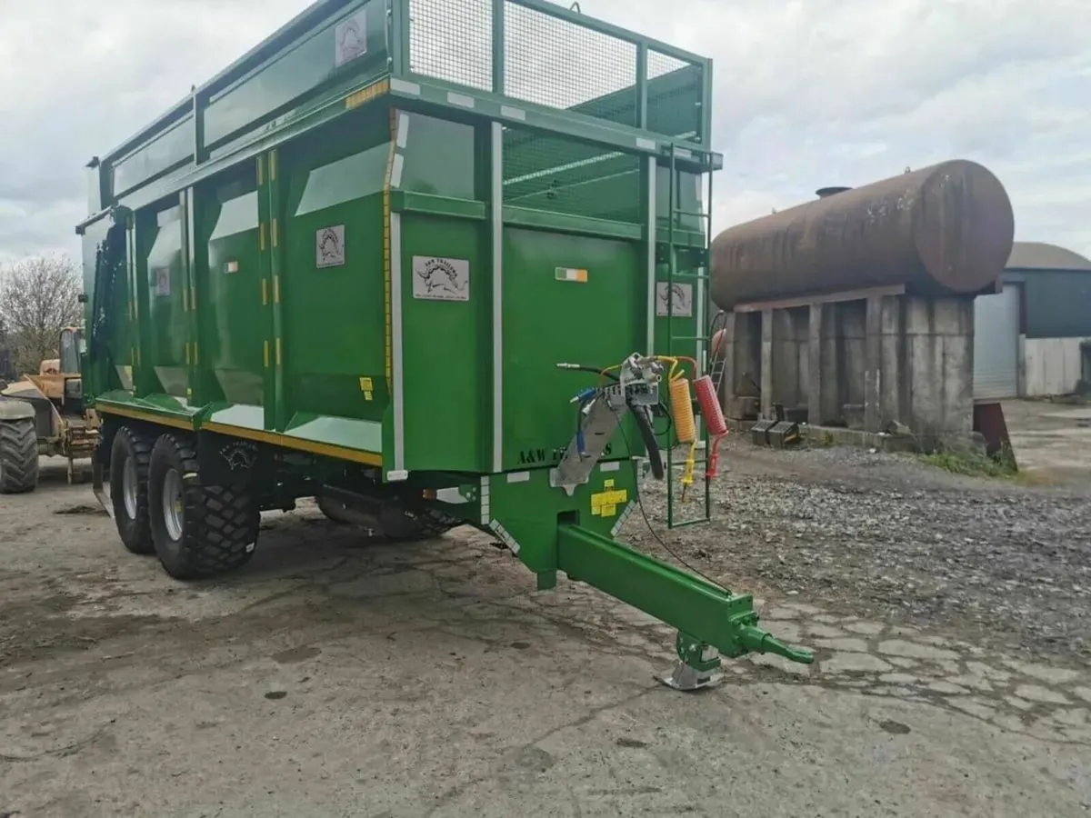 Grain trailer silage trailer - Image 1