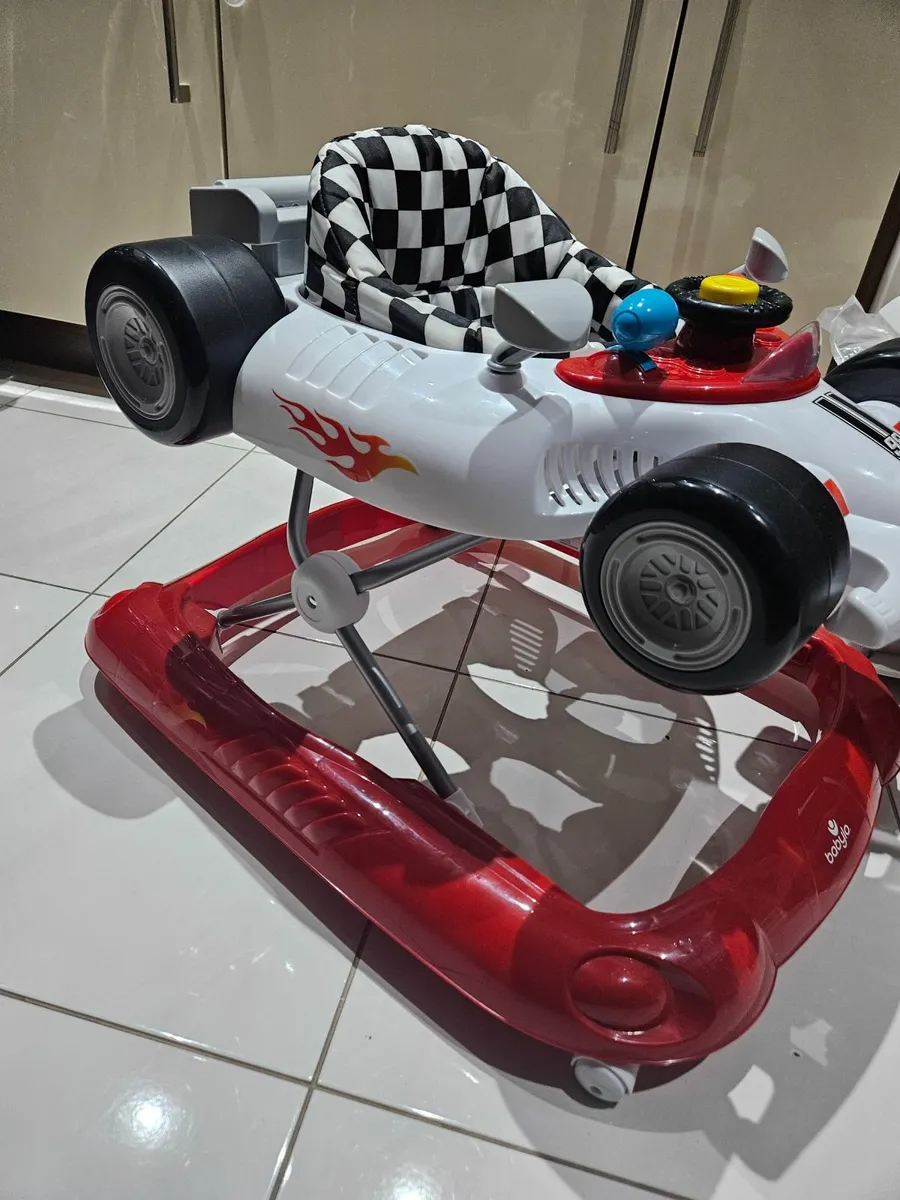 Babylo Racing Car Baby Walker - Image 2