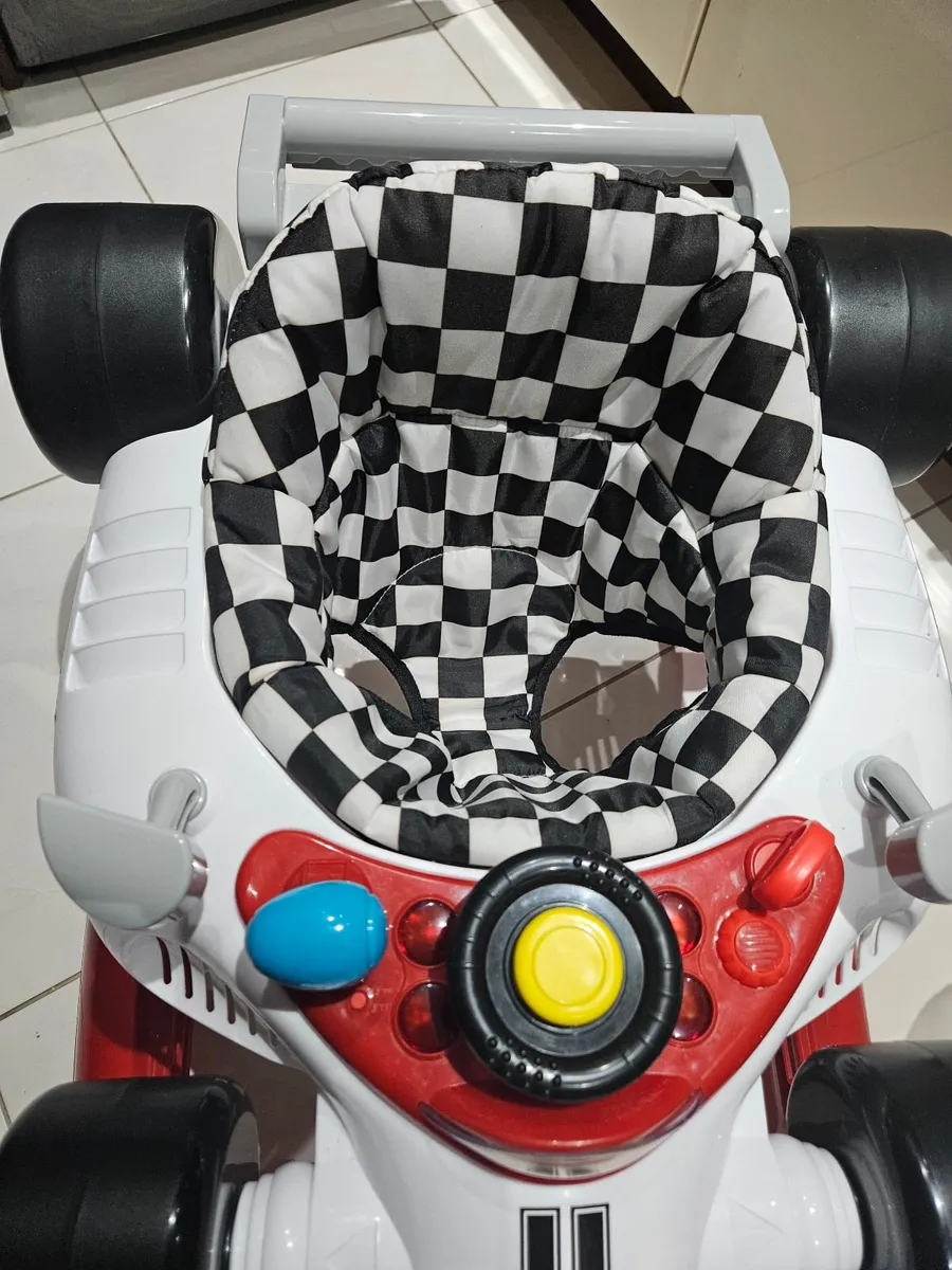 Babylo Racing Car Baby Walker - Image 3
