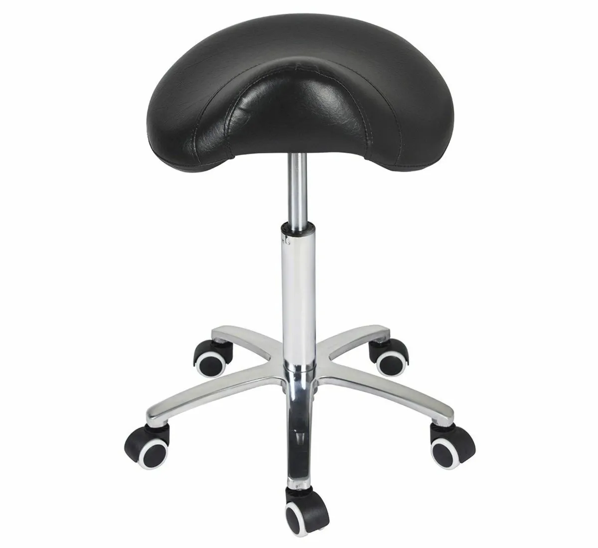 Saddle Stool Massage Rolling Work Chair For - Image 1