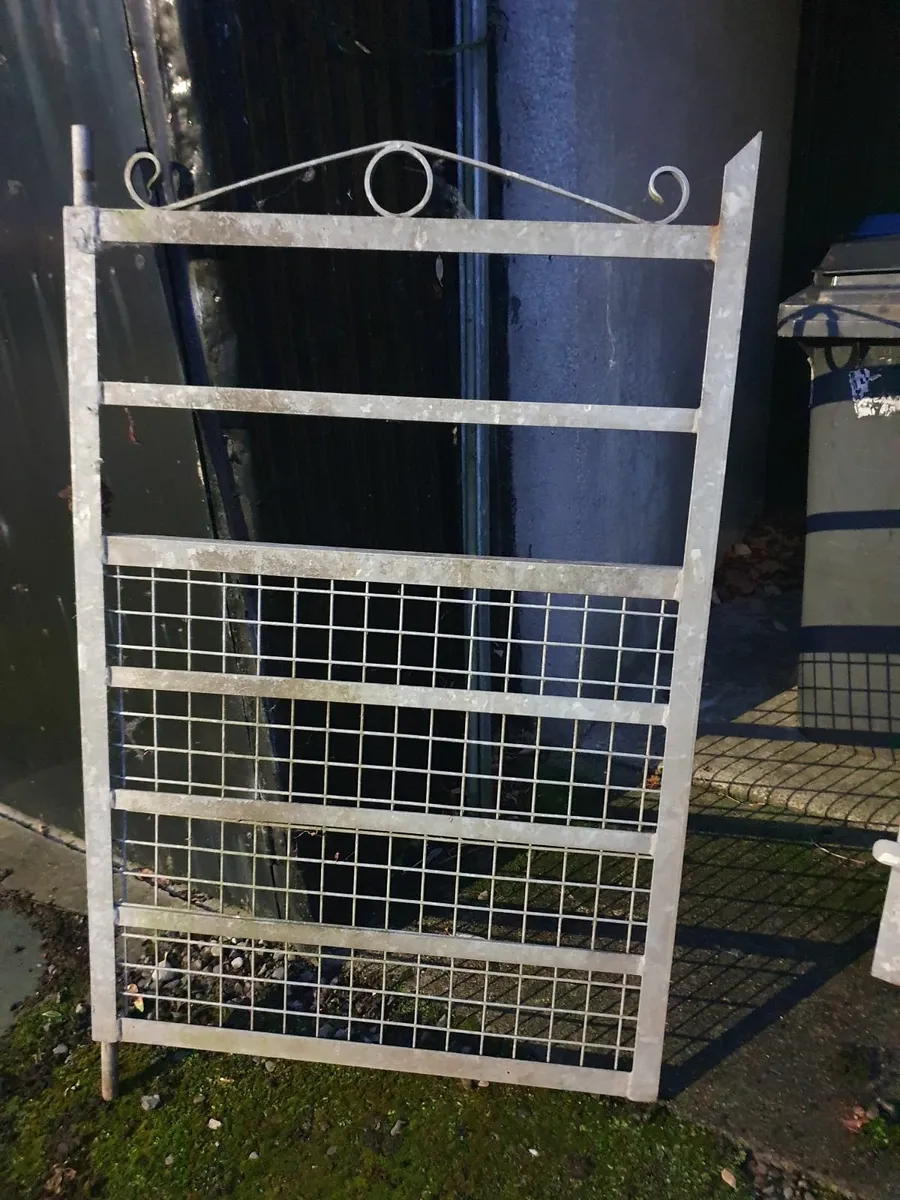 Galvanised Gate. - Image 2