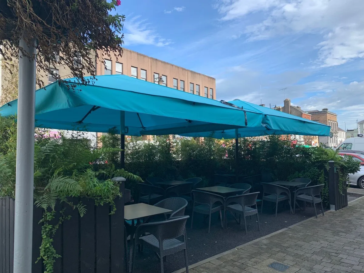 x2 Commerical Parasols 4M x 4M - Image 2