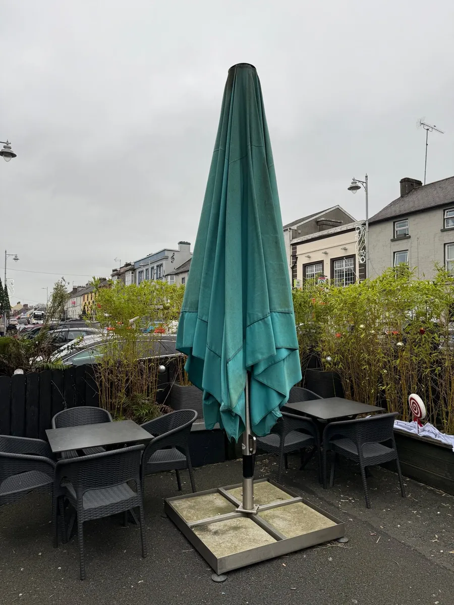 x2 Commerical Parasols 4M x 4M - Image 4