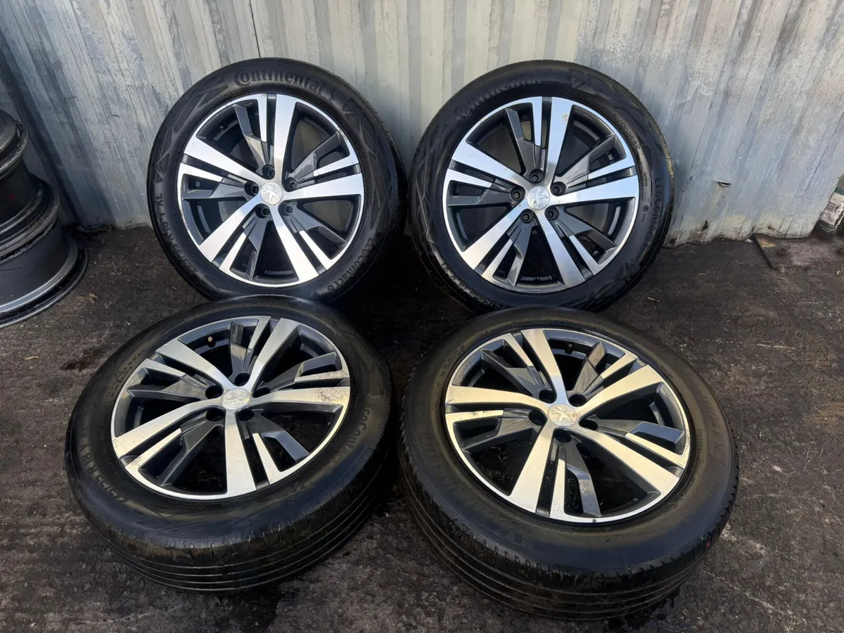 2016-2024 PEUGEOT 3008 / 5008 18" ALLOY WHEELS SET - Image 1
