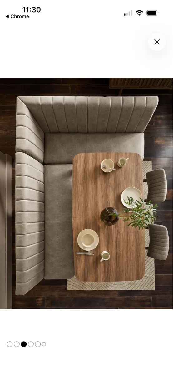 L Shaped Dining Bench - Image 3