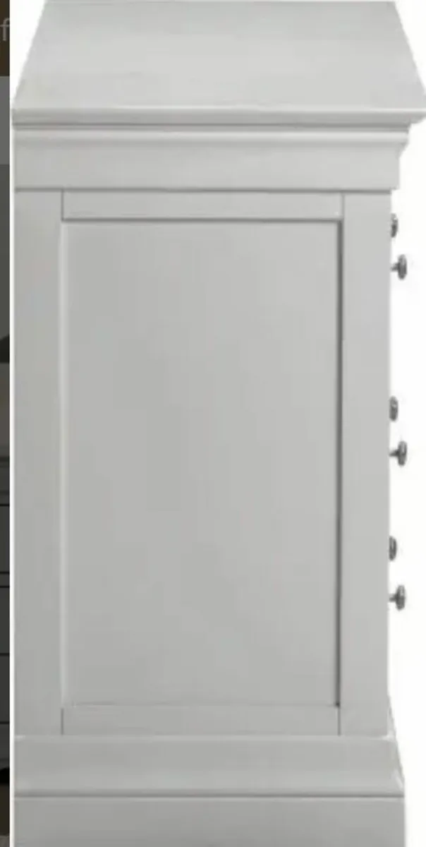 Bordeaux 3+2 Drawer Chest Pebble Grey - Image 3