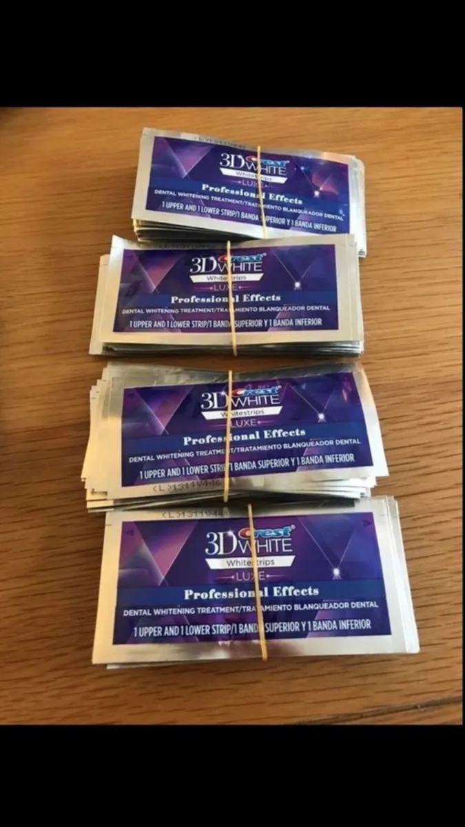 Crest 3d Teeth Whitening Strips (Sealed & New) - Image 1