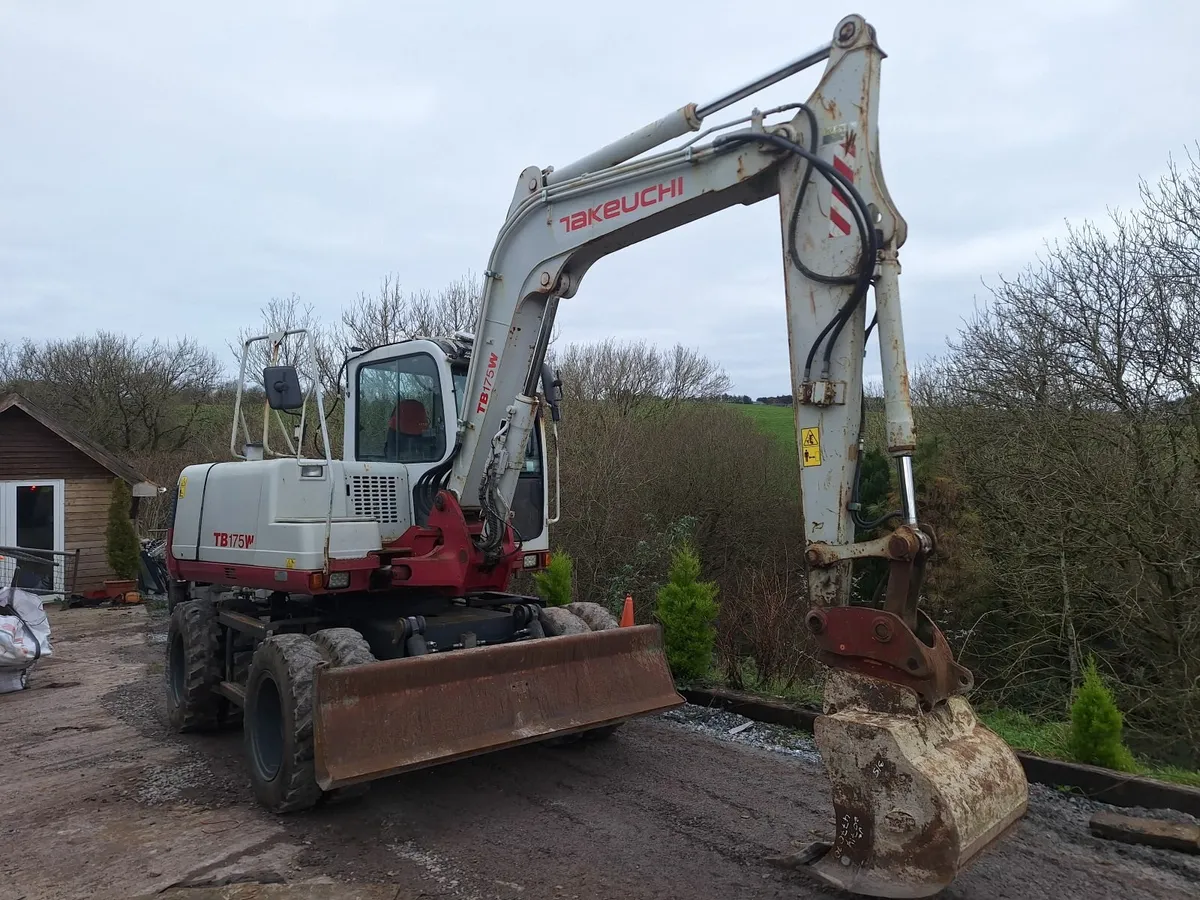Takeuchi Tb175w *New engine* - Image 1