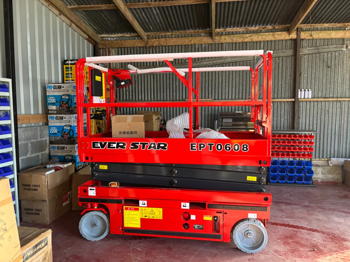 Everstar 8 Mtr Electric Scissor Lift - Image 2