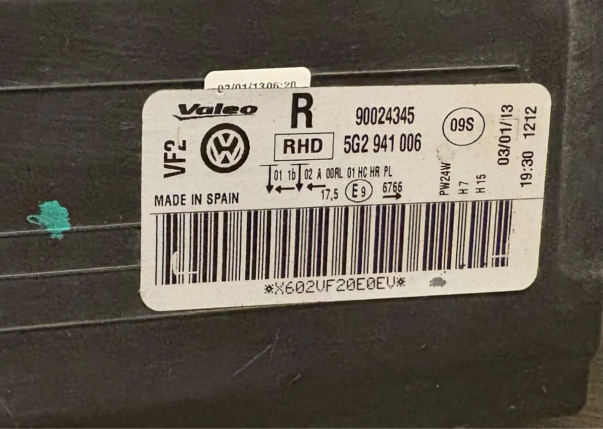VW Golf Exterior Lights (Full Set) - Image 2
