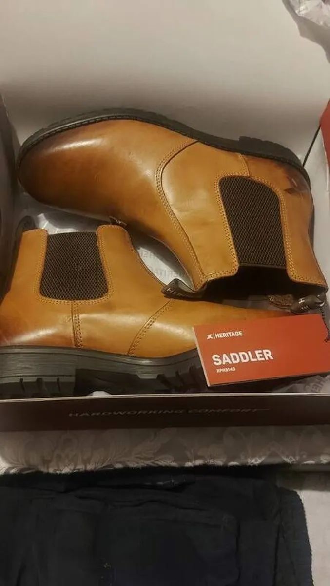 Mens Xpert Heritage Dealer Boots - Image 1