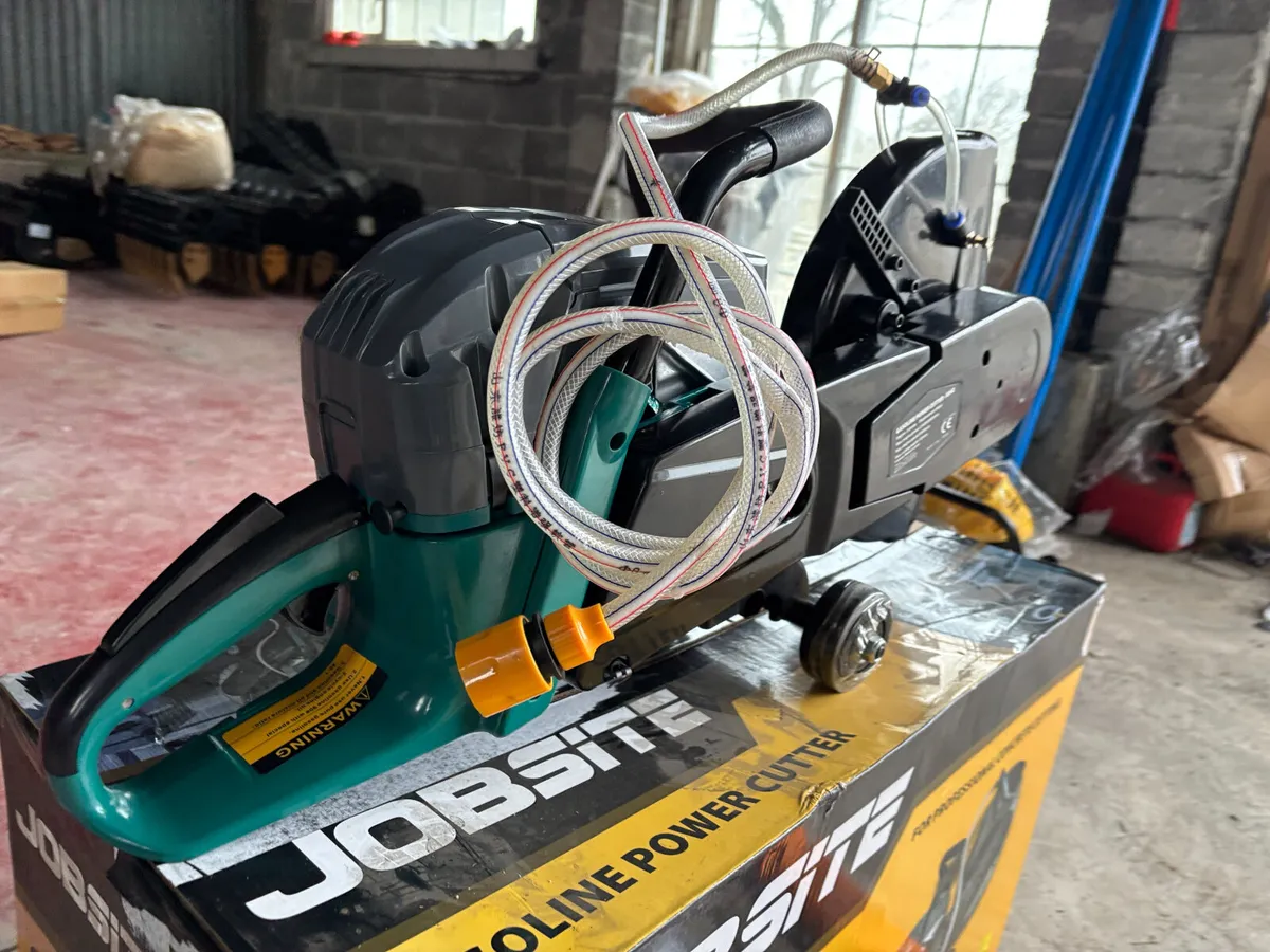Jobsite 12/14 inch Petrol Consaw with - Image 3