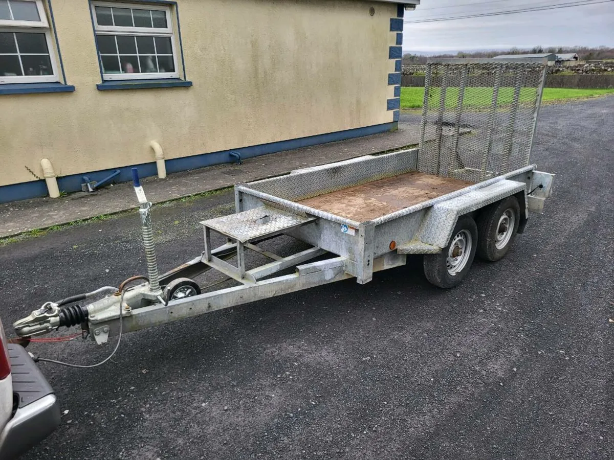 8x4 plant trailer - Image 1