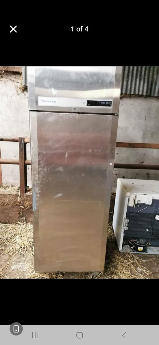 Stainless steel fridge - Image 3