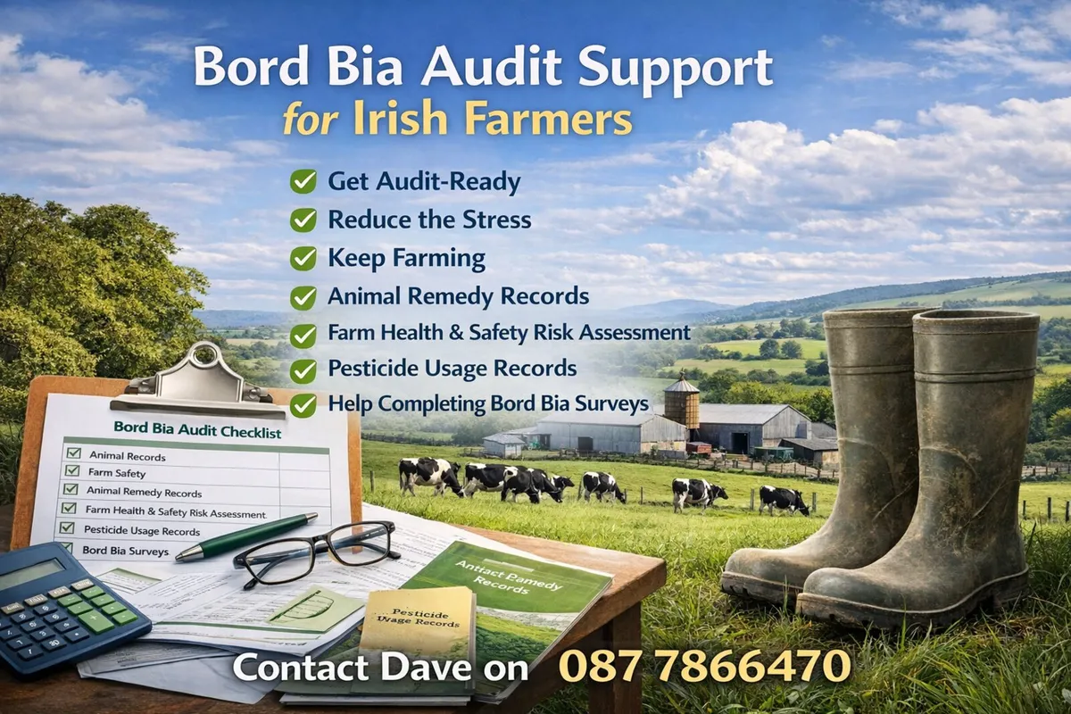 Bord Bia audit paperwork (Beef and Dairy audits) - Image 1