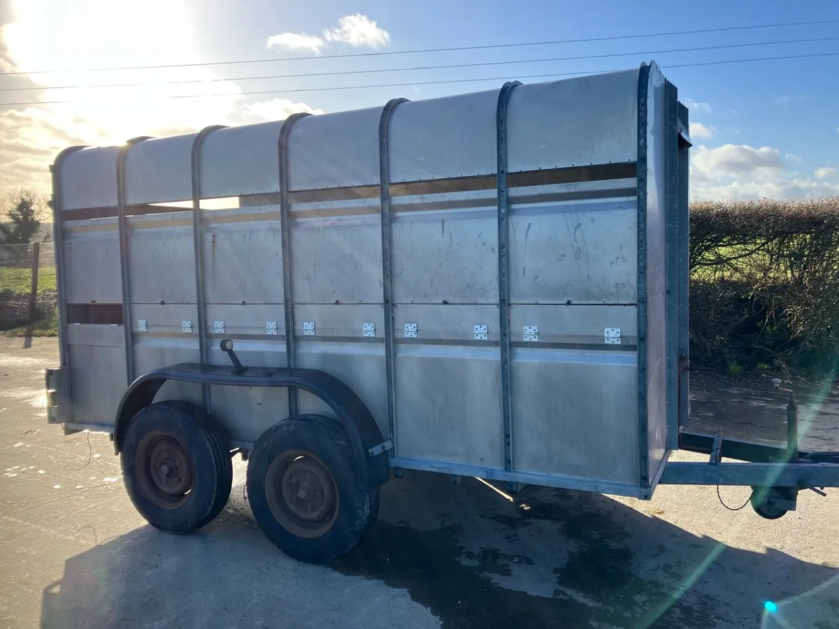 Gamic cattle trailer - Image 1