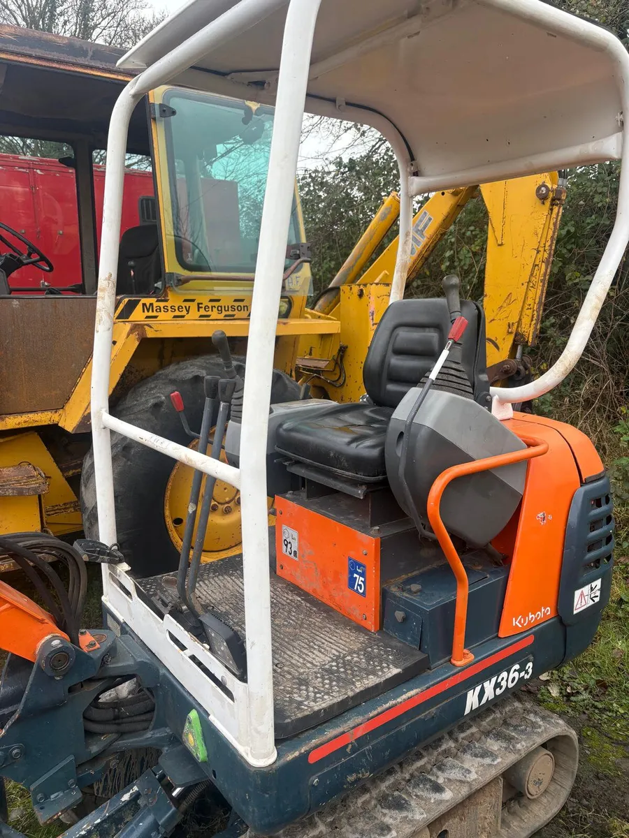 Kubota 36.3 Mini Digger - Image 3