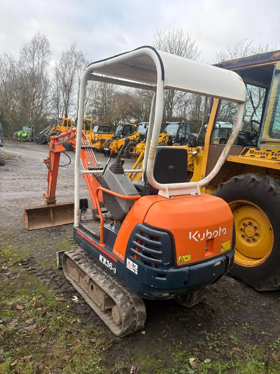Kubota 36.3 Mini Digger - Image 4