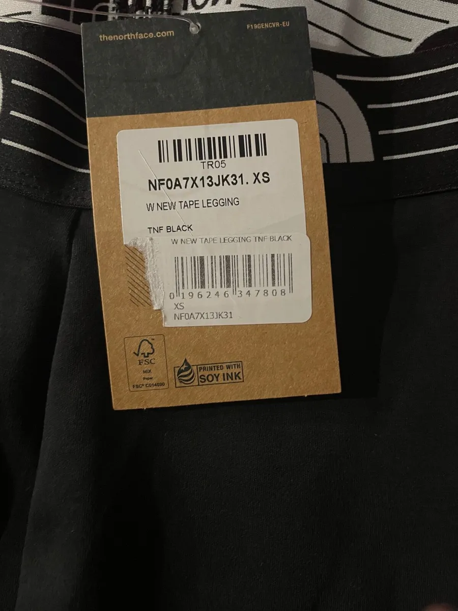 North face leggings X-small ladies - Image 2