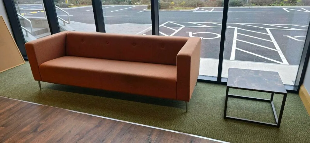 Verco 3 seater fabric sofa - Image 2