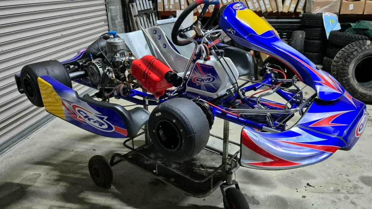 CKR KZ Racing Gearbox Kart - Image 3