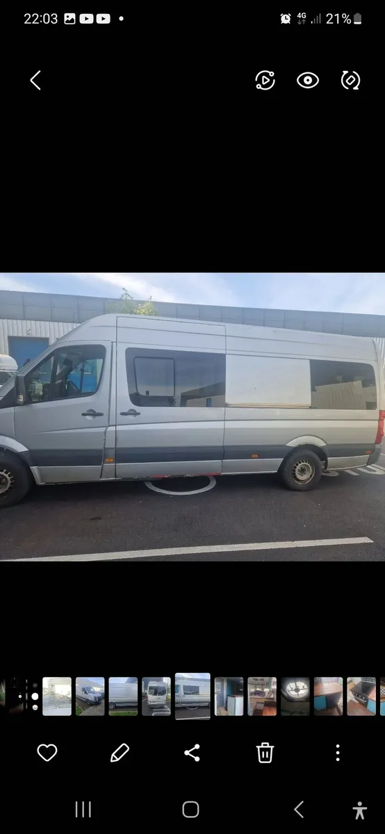 2011 vw crafter campervan lwb - Image 4