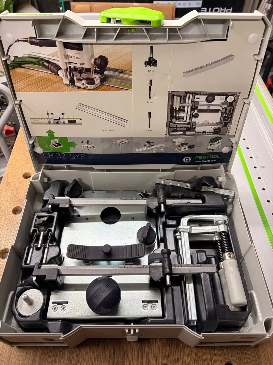 Festool LR 32 drilling set +LR 32 sys guide rail. - Image 1