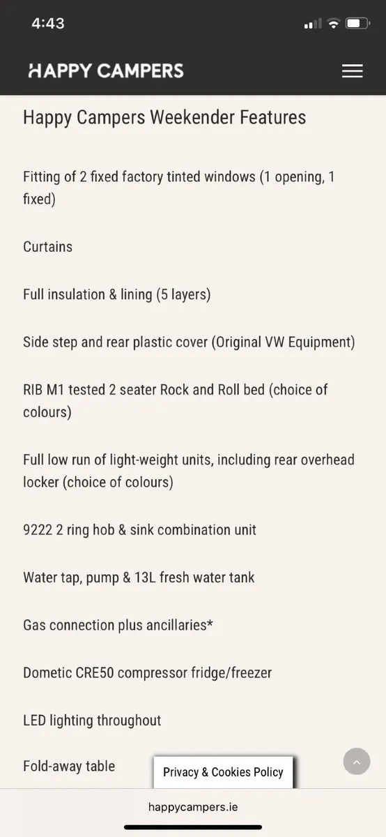 Vw Campervan - Image 3