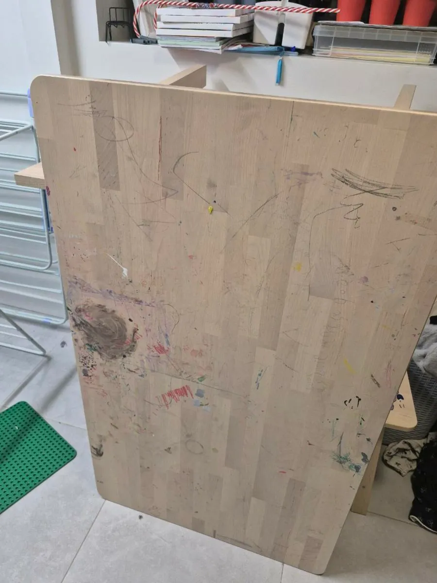 Ikea Kids Table and Bench - Image 1