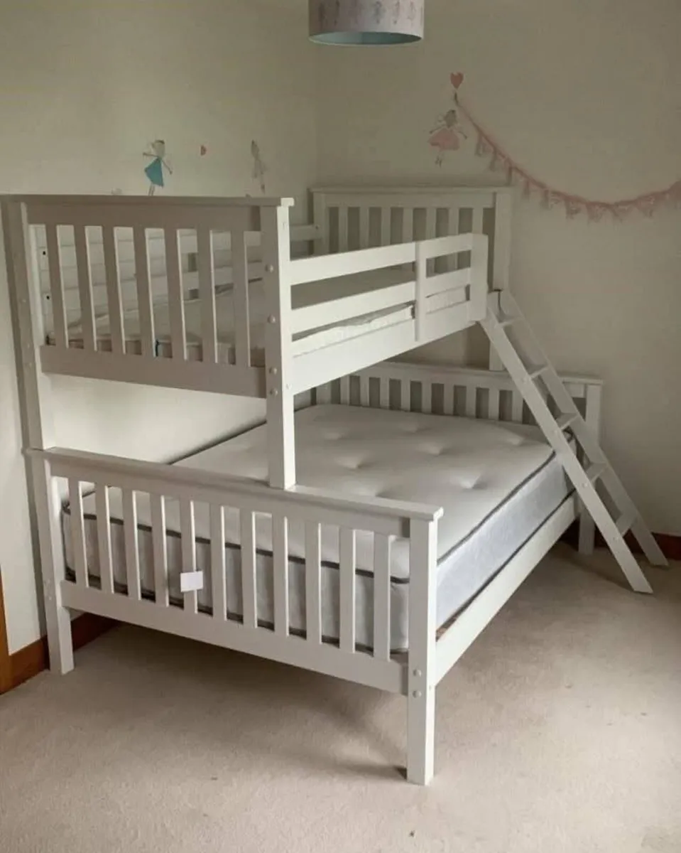 Triple Bunk beds  4ft6double bunk bed for sale in - Image 1