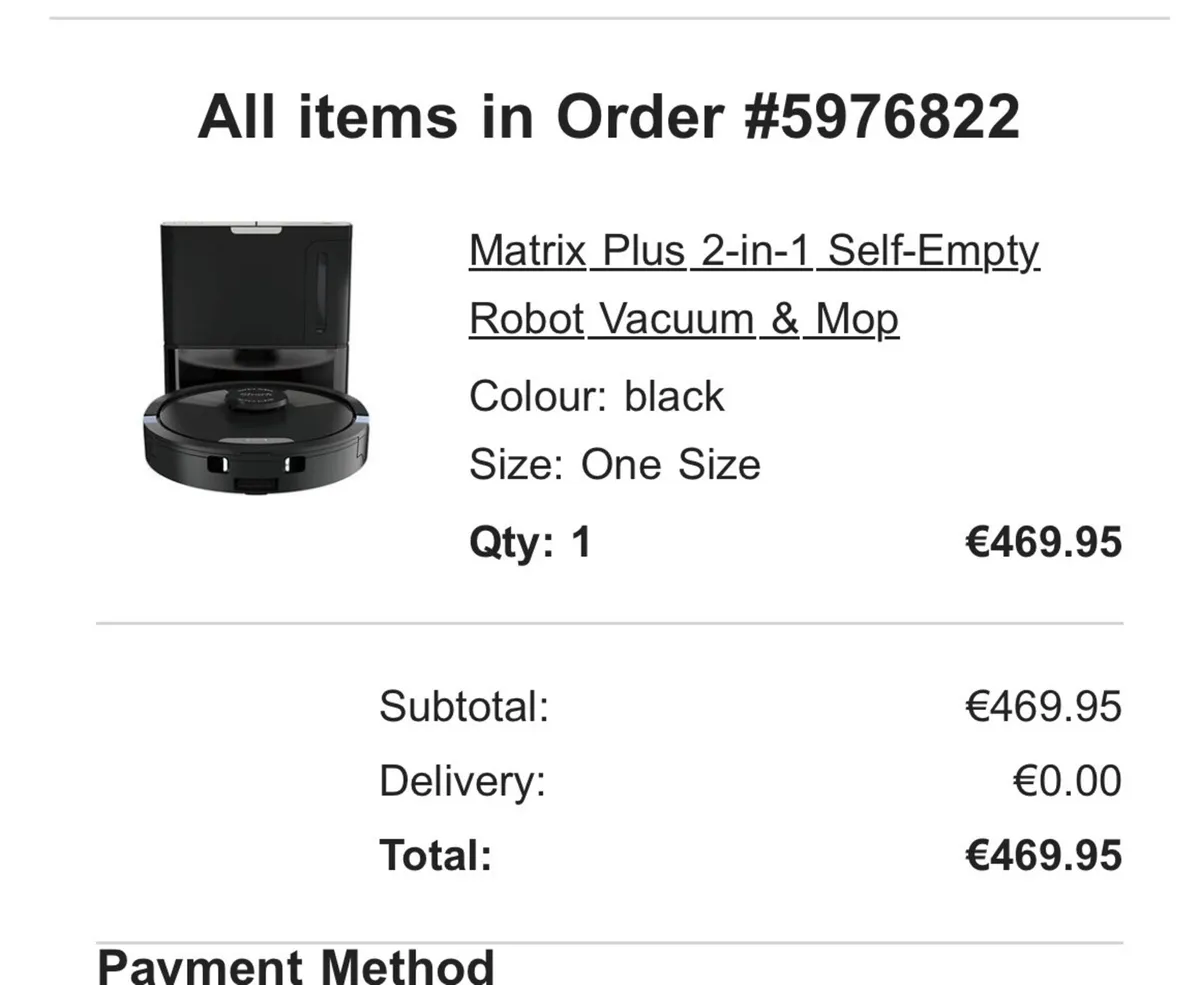 Shark Matrix Plus 2 in 1 Self-Empty Robot - Image 1