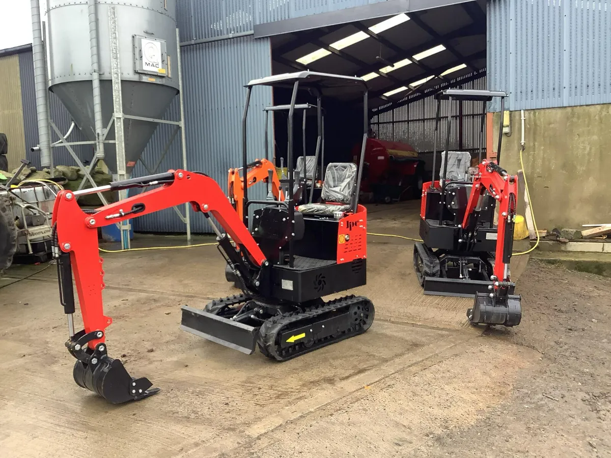 New 1 ton Mini Diggers - Image 2